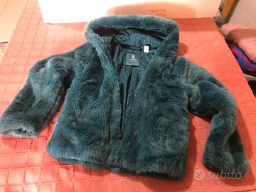 Set pelliccia e gilet bimba 6 anni