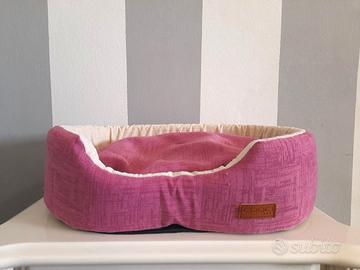 Lettino per cane/gatto fucsia