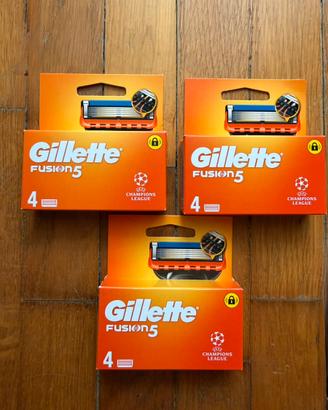 3 confezione di Gillette fusion