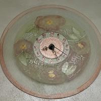 Orologio da parete in vetro