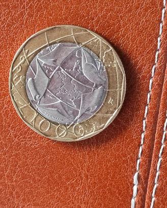 Lotto 2 monete 1000 lire bimetalliche