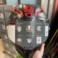 AGV PISTA GP RR intrepido black red tg.M