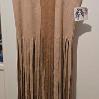 Gilet con frange