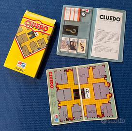 Cluedo gioco tascabile vintage anni 80