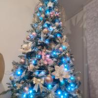 Albero di natale cm 240 più luci 
