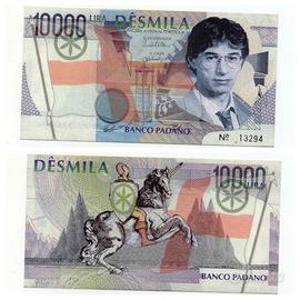 LEGA NORD BANCONOTA 10000 LIRA-BOSSI-SALVINI