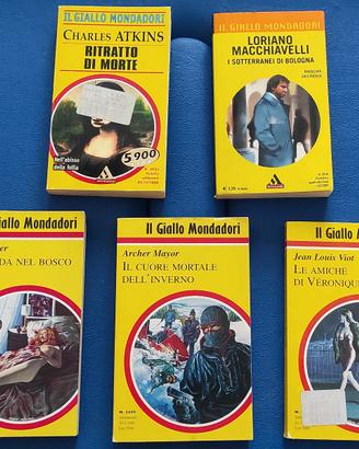 Bib 1 - Libri giallo Mondadori