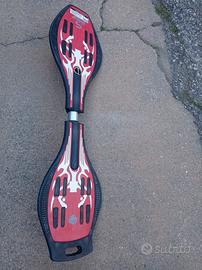 skeatboard due ruote con custodia 