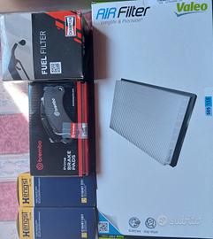 kit filtri+pastiglie ant. classe b200 cdi