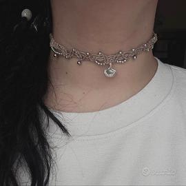 Choker in Macramé