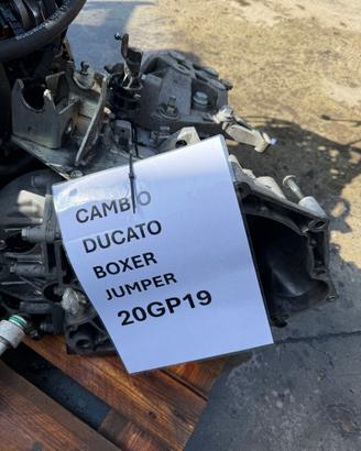Cambio boxer ducato JUMPER 20GP19