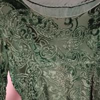 Vestitino velluto lavorato