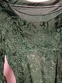 Vestitino velluto lavorato