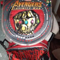 ZAINO SCUOLA Avengers Infinity War estensibile