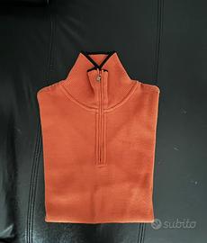 Maglione uomo girocollo con zip