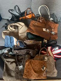 20 borse vera pelle nuove