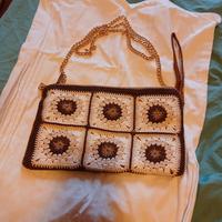 Borsetta artigianale a tracolla  donna