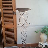 Piantana ferro battuto