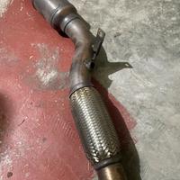 CLIO RS4 Downpipe + kat 200 celle INOXCAR