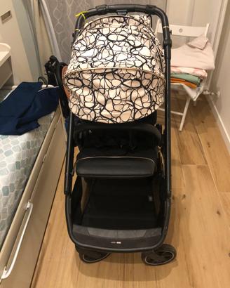 Trio peg perego passeggino veloce graphic gold