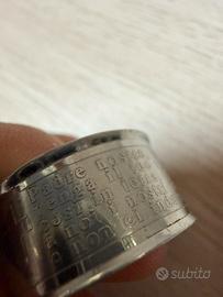 Black Friday50% Anello con “padre nostro”