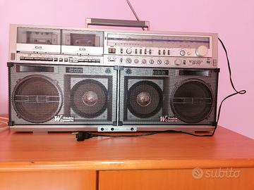 SHARP GF-777 – Boombox Vintage Doppia Cassetta
