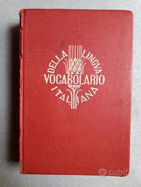 VOCABOLARIO LINGUA ITALIANA ZINGARELLI ANNO 1956
