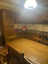 Cucina in rovere