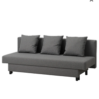 Divano letto a 3 posti grigio "Asarum" Ikea