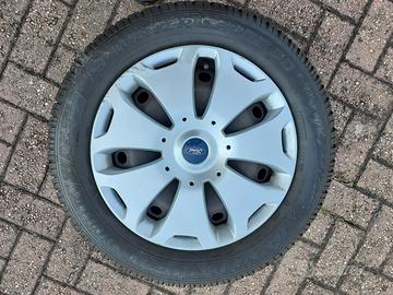 4 Ruote auto 4 stagioni dunlop nuove 215/55/R16