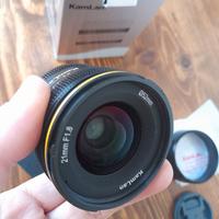 Ottica per fuji xs 10 kamlan 21 mm 