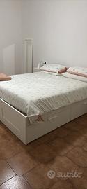LETTO MATRIMONIALE CONTENITORE CON MATERASSO