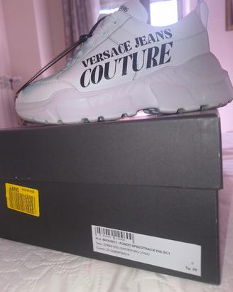 Sneakers scarpe versace Couture Nuove