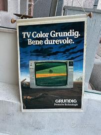 Poster TV Grundig