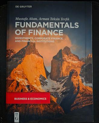 FUNDAMENTALS OF FINANCE