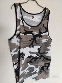 Canotta uomo camouflage
