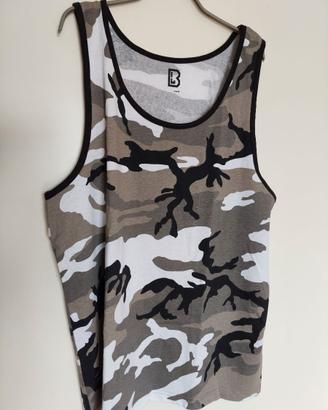 Canotta uomo camouflage