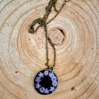 collana artigianale Purple 