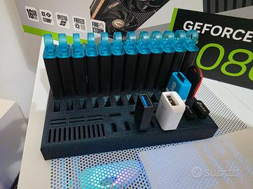 porta pen drive usb, usb c, micro SD