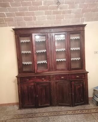 Armadio / Cristalliera  a muro