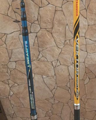 Canne Trabucco e lineaeffe 