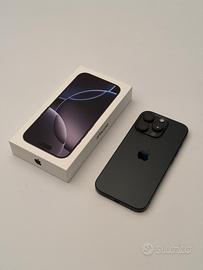 iPhone 16 Pro 128GB Black Titanium in garanzia