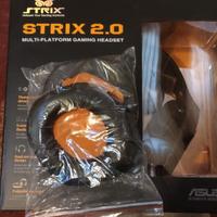 Asus Strix 2.0 Headphones W/ Mic Gaming PS4 Cuffie