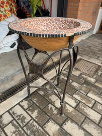 Toilette Lavabo Marsura originale in ferro vintage