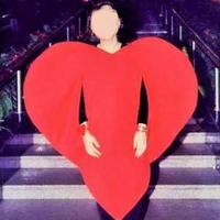 Costumi mascotte cuore