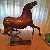 Cavallo – Cassinari/Berrocal, bronzo patinato