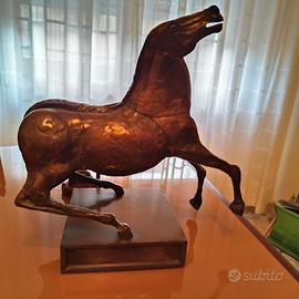 Cavallo – Cassinari/Berrocal, bronzo patinato