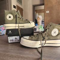 Converse donna alte taglia 37