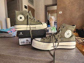 Converse donna alte taglia 37
