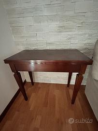 Tavolo scrittoio + sedia legno massiccio
